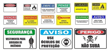 Imagem de várias placas